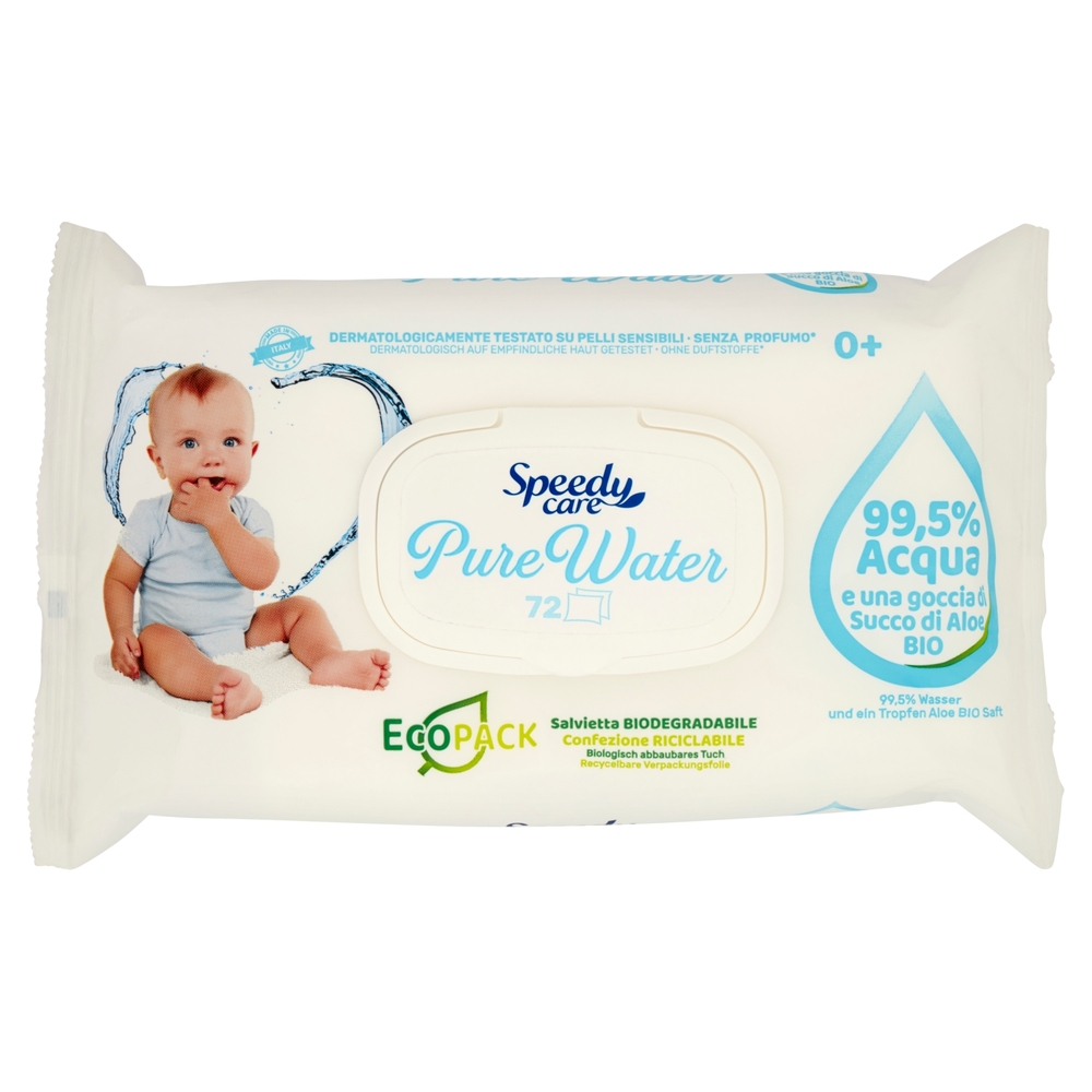 Speedy care Pure Water 72 pz